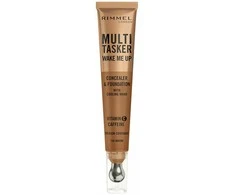 Rimmel London Multitasker Wake Me Up maskavimo priemonė ir makiažo pagrindas Mocha, 20 ml