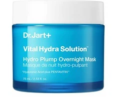Dr. Jart+ Vital Hydra Solution Hydro Plump Overnight Mask naktinė drėkinamoji kaukė su hialurono rūgštimi, 75 ml