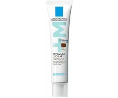 La Roche-Posay LRP Effaclar Duo+M Color Treatment odos atspalvį koreguojantis kremas su atspalviu, atspalvis: Deep, 40 ml
