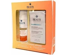 Rilastil Pack Age Repair Spf50, 50 ml + Progression serumas, 30 ml rinkinys 2 vnt.