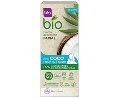 Taky Bio Coco Crema Depilatoria Facial, 20 ml