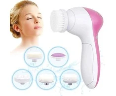 5-in-1 electric massage skin cleaning brush