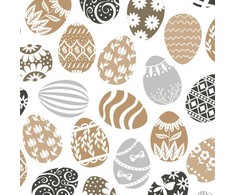 Velykinės servetėlės „Elegantiški kiaušiniai“, 20 vnt., 33x33 cm