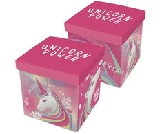 MCU Unicorn Skammel med opbevaring (Sammenklappelig )