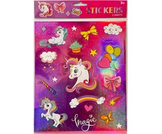Vienaragio magijos holograminis lipdukas