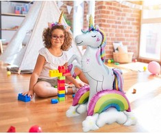 Teka Unicorn folijos balionas 94x52x43cm