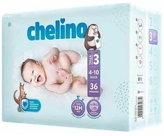 "Chelino Fashion-Love" sauskelnės T-3 36 vienetai