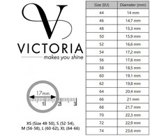 Viktorijos sidabro spalvos žiedas