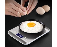 Virtuvinės svarstyklės Elektroninės virtuvės svarstyklės 5kg/1 g
