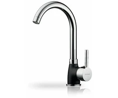 Pyramis Bello Duo Kitchen mixer 090927138 Granite, sidabrinis/juodas dotted