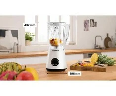 Bosch MMB6141W Serija 4, Trintuvas, VitaPower, 1200 W, Baltas