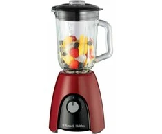 Russell Hobbs 27120-56, Stalinis trintuvas, 1,5 l, Pulsavimo funkcija, 650 W, Juoda, Raudona, Permatomas
