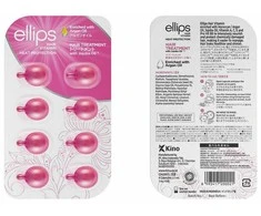 ELLIPS tepami vitaminai plaukams HAIR TREATMENT, 8 ml