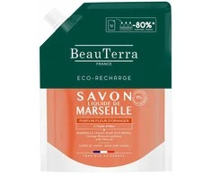 Beauterra Marseille Jabón Flor De Naranjo Recarga, 900 ml