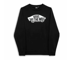 Juoda BLUZA MĘSKA VANS BEZ ZAMKA
