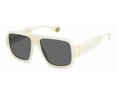 Akiniai POLAROID PLD6209SXVK6. Akiniai przeciwsłoneczne, Kolor balta. Unisex.