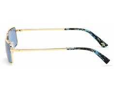Akiniai WEB EYEWEAR WE0287-5430V. Akiniai przeciwsłoneczne, Kolor auksinė. Unisex.
