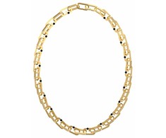 Biżuteria GUESS JUMN02124JWYG. Naszyjnik, Kolor auksinė. Mężczyzna.