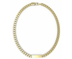 Biżuteria GUESS JUXN03005JWYG. Naszyjnik, Kolor auksinė. Mężczyzna.