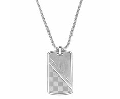 Biżuteria TOMMY HILFIGER 2701080. Naszyjnik, Kolor pilka. Mężczyzna.