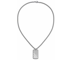 Biżuteria TOMMY HILFIGER 2701080. Naszyjnik, Kolor pilka. Mężczyzna.