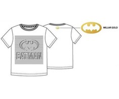 Vyriški marškinėliai „Batman“ su užrašu, S dydis