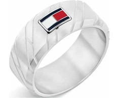 Tommy Hilfiger Steel ring for men Lars 2790574