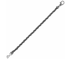 Vyriškos apyrankės Albert M. WSOX00602.S Juoda