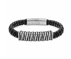 Vyriškos apyrankės Police PEJGB2112302 Oda 19 cm