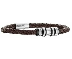 Vyriškos apyrankės Police PJ25488BLC.02A Oda 19 cm