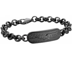 Police Juodas men´s steel bracelet PJ26402BSU.02