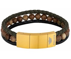 Biżuteria POLICE PJ26552BLK.06. Bransoletka, Kolor . Mężczyzna.