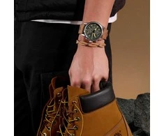 Vyriškos apyrankės Timberland TDAGB0002601 Ochra