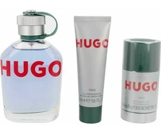 Hugo Boss HUGO Man rinkinys vyrams (EDT, 125 ml + dezodorantas, 75 ml + dušo gelis, 50 ml)