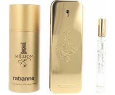 Paco Rabanne Estuche 1 Million Eau De Toilette, 100 ml Desodorante, 150 ml Eau De Toilette, 10 ml