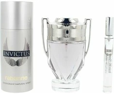 Paco Rabanne Estuche Invictus Eau De Toilette, 100 ml Desodorante, 150 ml Eau De Toilette, 10 ml