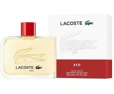 Lacoste Raudona EDT tualetinis vanduo vyrams, 125 ml