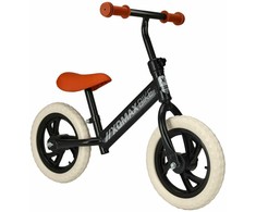 Ga Toys Balansinis dviratukas - matinės juodos spalvos - 80 cm