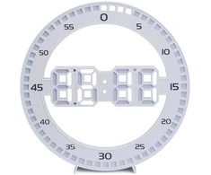Elektroninis LED laikrodis su žadintuvu ir termometru