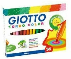 Fila Giotto „Turbo Color“ žymekliai, 36 spalvos (273979)