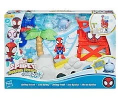 Hasbro SPIDER-MAN SPIDEY AND HIS AMAZING FRIENDS Rinkinys „Žmogaus-voro sala“