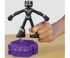 Hasbro Play-doh Marvel Juodas Panther rinkinys su figūrėle, 2 spalvos