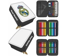 Real Madrid Cf CERDÁ Real Madrid triple pencil case