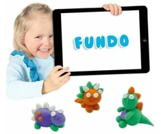 SES Creative – Tešla – FunDo Dinos 3x90gr 1x40gr – (S00812)