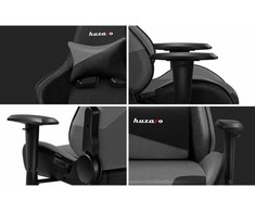 HUZARO FORCE 6.2 Pilkas Mesh Gaming Armfair