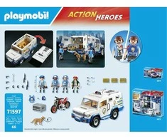 Playmobil Action Heroes 71597 Money Transporter