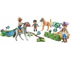 PLAYMOBIL HORSES OF WATERFALL Ponių turnyras 71495