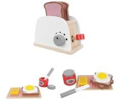 Kruzzel Wooden Toy Toaster 22435