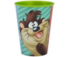Žaismingas puodelis „Looney Tunes“, plastikinis, 260 ml