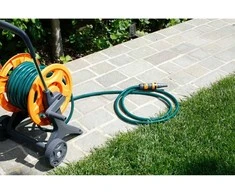 Ritė su ratukais ir žarna G.F.Srl Plus-20m/Hose 1/2 colio Mini Tank
